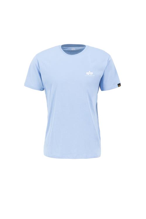 ALPHA INDUSTRIES Bluser & t-shirts  lyseblå / hvid