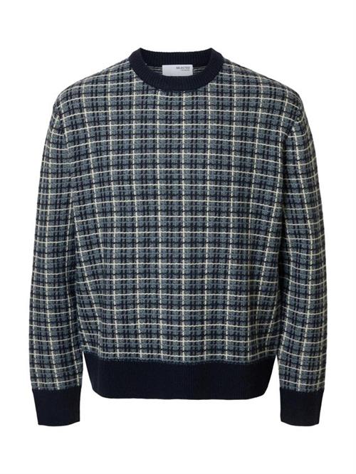 SLHMIKOLAS LS KNIT RELAXED CREW NEC