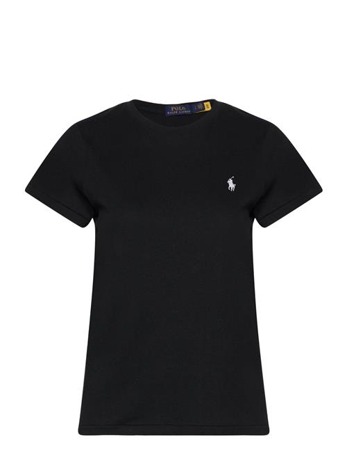 Cotton Jersey Crewneck Tee Polo Ralph Lauren Black