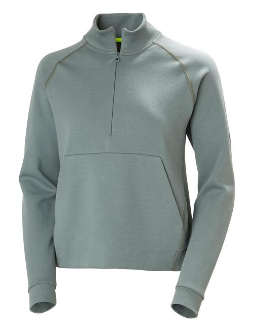 W Hp Tech Sweat Half Zip Helly Hansen Green