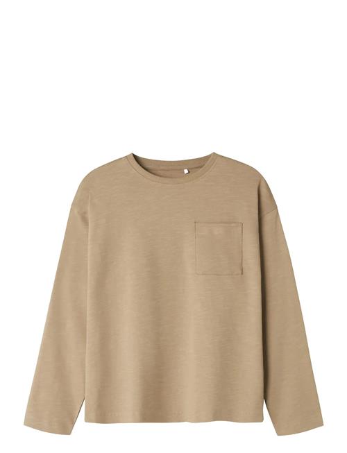 Nkmvebbe Ls Rlx Top Name It Beige