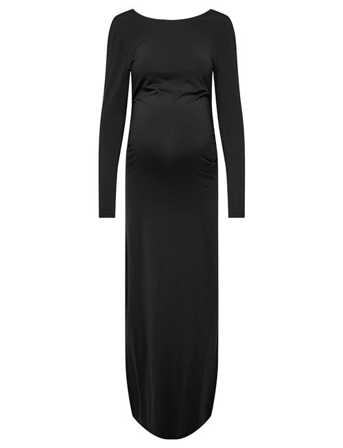 Olmea L/S Deep Back Dress Jrs Only Maternity Black