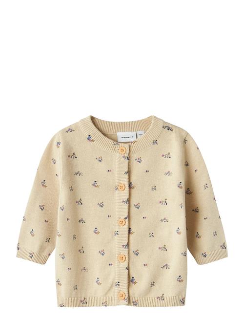 Nbf Ma Ls Knit Card Name It Cream