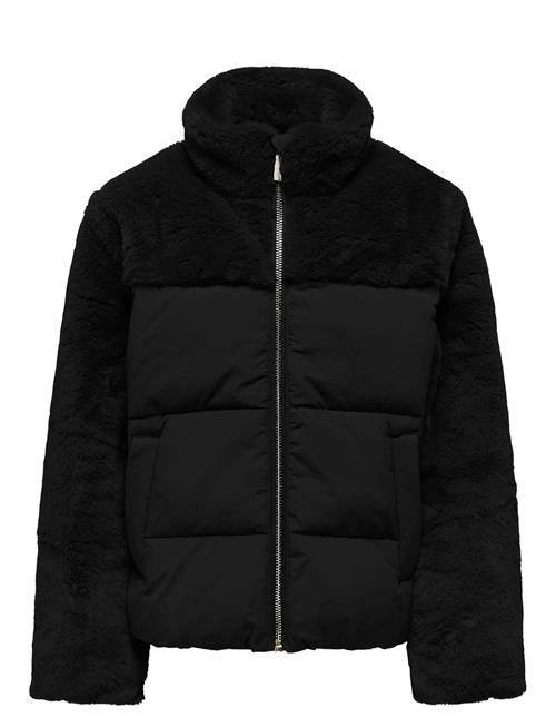 Kogwanja Fur Puffer Mix Coat Otw Kids Only Black