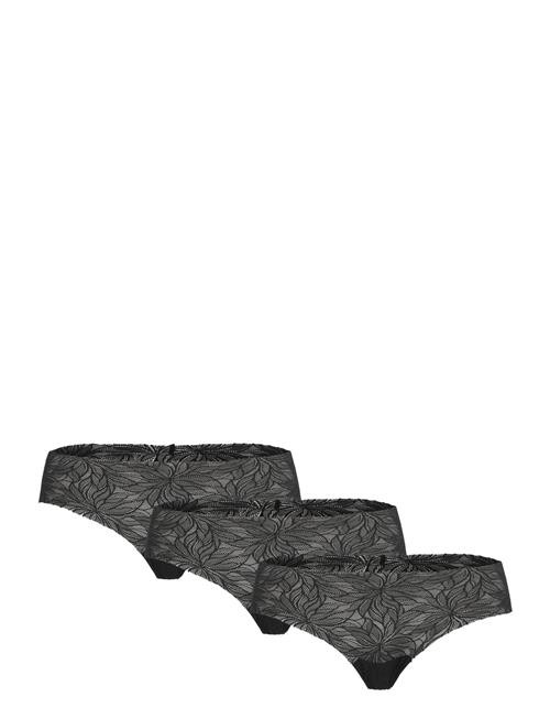 Brief Brazilian Freecut Lace 3 Lindex Black