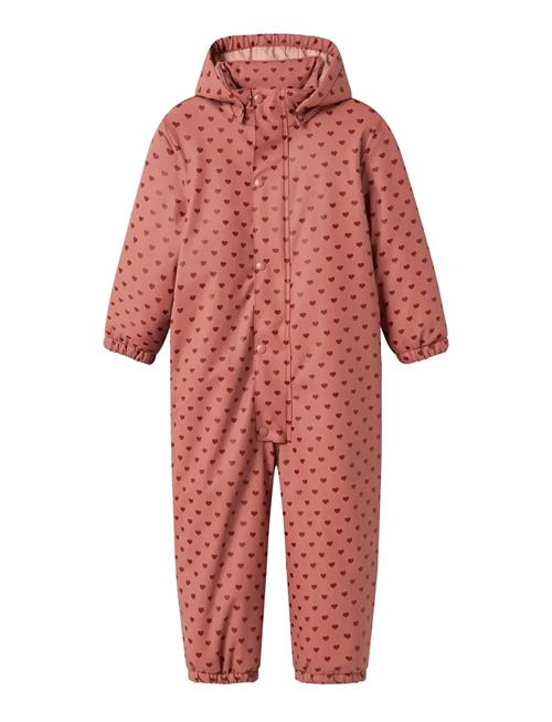 Nmfladry10 Snowsuit Aop Fo Lil Lil'Atelier Pink