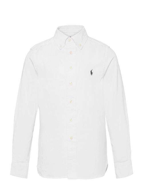 Slim Fit Cotton Oxford Shirt Ralph Lauren Kids White