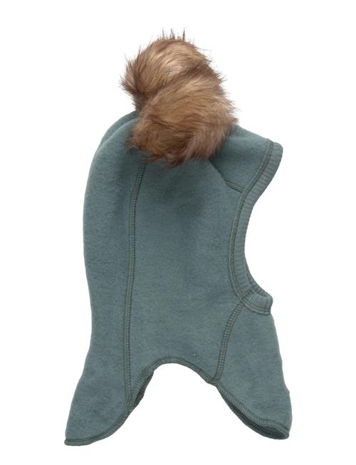 Wool Fullface W. Pom Pom Mikk-line Green