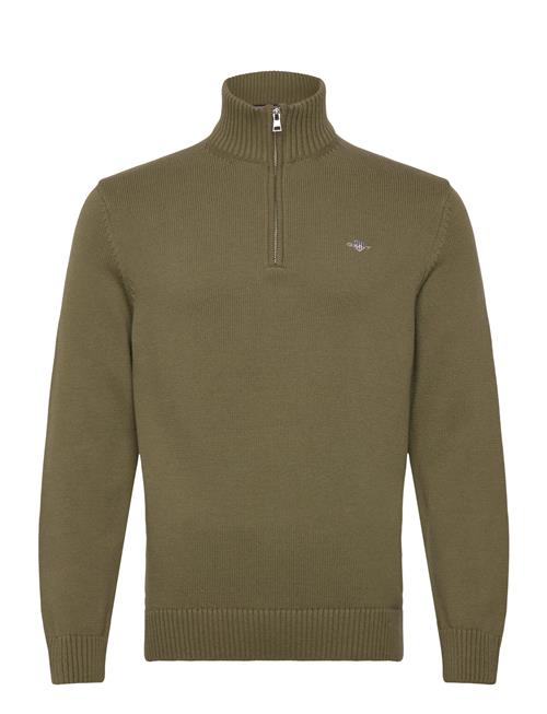 Casual Cotton Half Zip GANT Grey