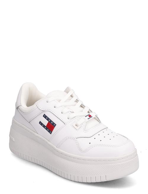 New Tjw Retro Basket Sneaker Fl Tommy Hilfiger White