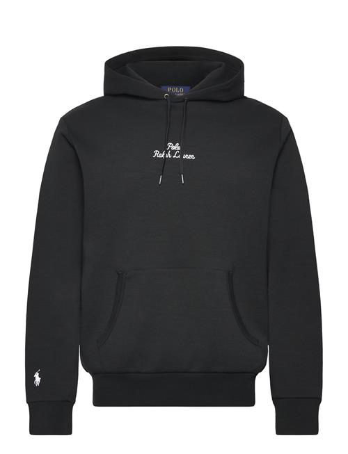 Logo Double-Knit Hoodie Polo Ralph Lauren Black