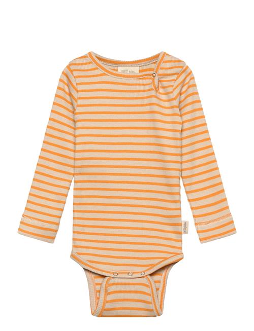 Body L/S Modal Striped Petit Piao Yellow