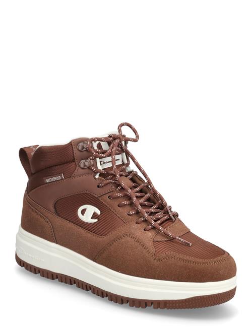 Rd18 Utility Wp Mid Mid Cut Shoe Champion Brown