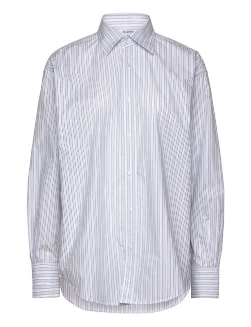Classic Stripe Shirt Filippa K Blue