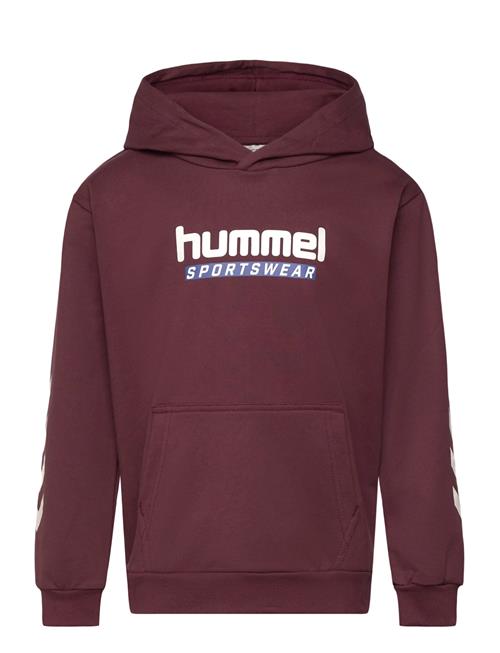 Hmljr Logo Hoodie Hummel Burgundy