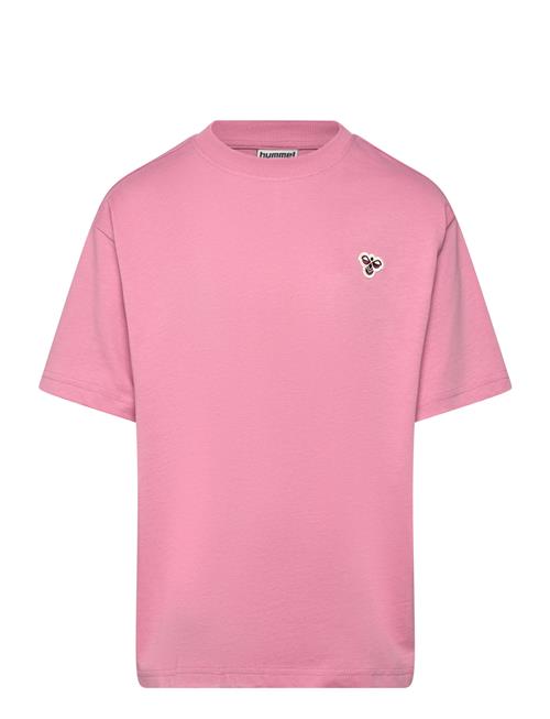 Hmljr Loose T-Shirt S/S Bee Hummel Pink