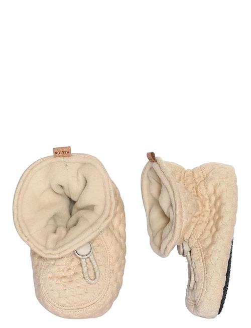 Structure Textile Slippers Melton Beige
