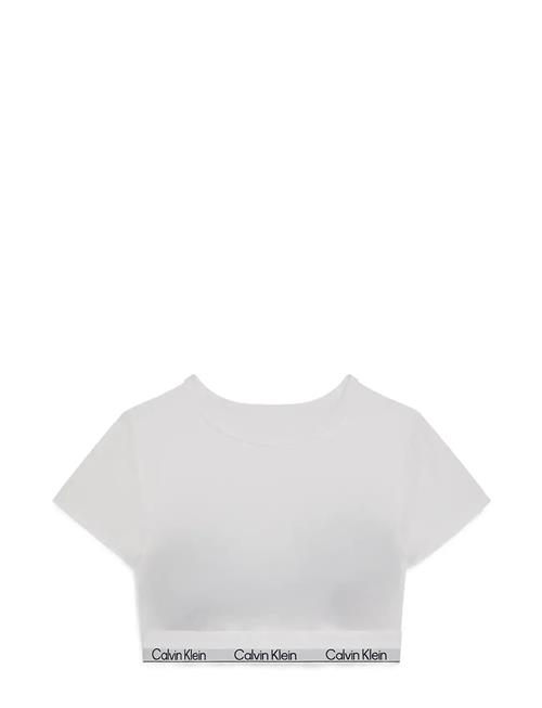 T-Shirt Bralette Calvin Klein White