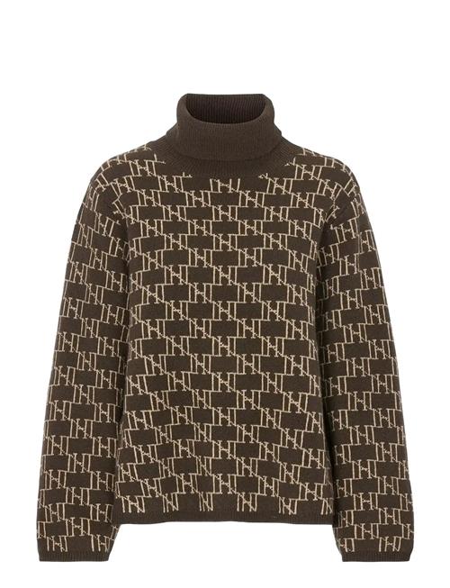 Alva Logo Turtleneck Newhouse Brown