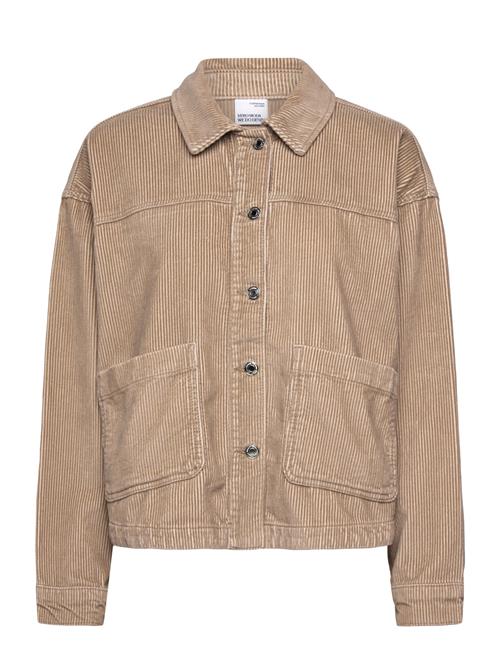Vmjamie Ls Corduroy Shacket Mix Noos Vero Moda Beige