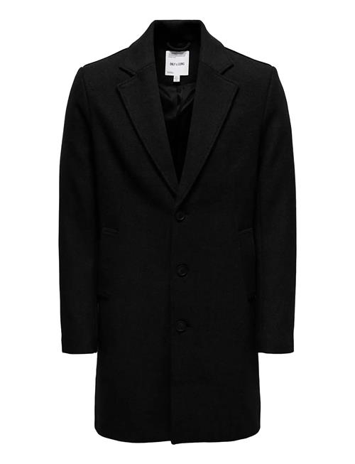 Onsmatthew Wool Coat Otw Noos ONLY & SONS Black