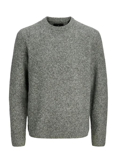 Jack & Jones Jprblasimon Souffle Knit Crew Neck Jack & J S Grey