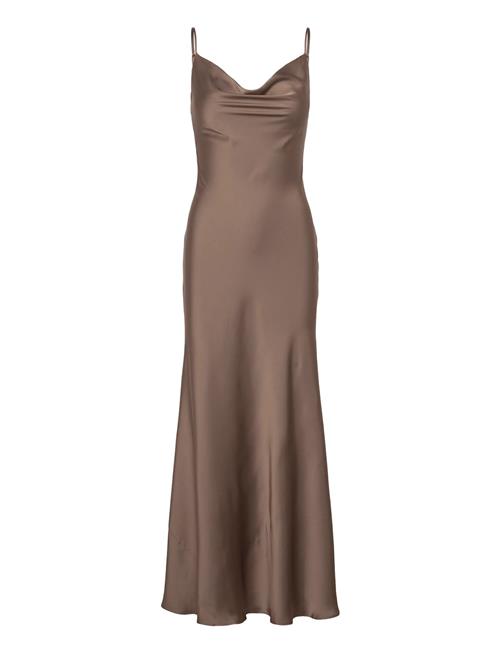 Monroe Cowl Neck Maxi Dress Bardot Brown