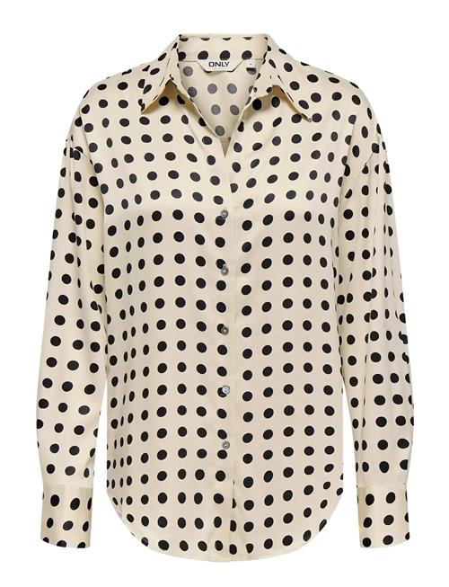 Onllydia L/S Satin Shirt Wvn ONLY Cream