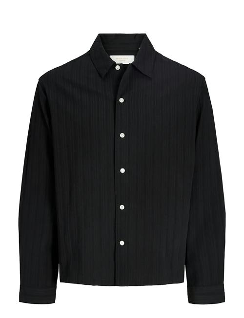 Jack & Jones Jorparty Structure Shirt Ls Styd Aw25 Jack & J S Black