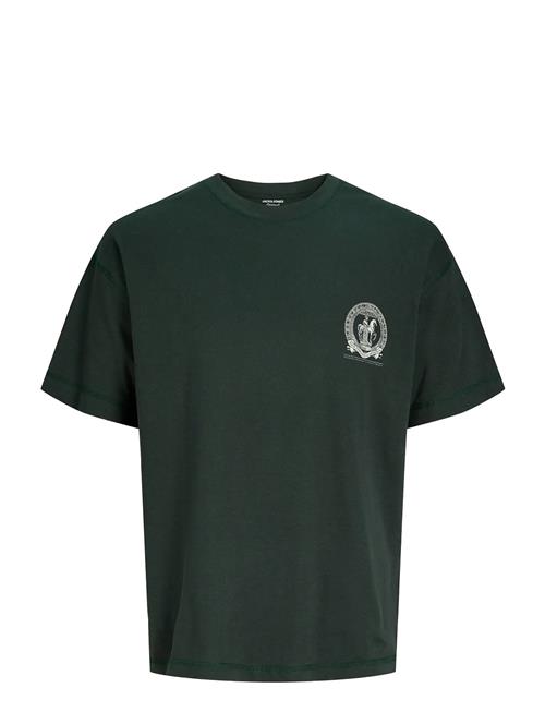 Jack & Jones Jorargos Back Print Tee Ss Cn Styd Aw25 Jack & J S Green