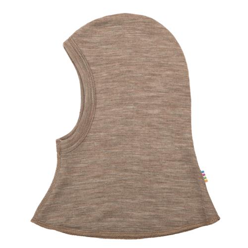 Joha Balaclava I Dobbelt Lag Uld Beige Melange  Beige Melange-52 cm Wool Beige  52 cm  unisex