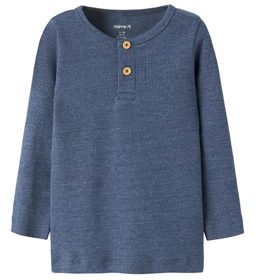 Name It Bluser - Rib - NbmKab - Vintage Indigo/Melange