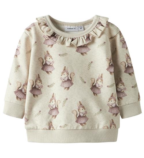 Name it Sweatshirt - NbfShelly - Peyote Melange