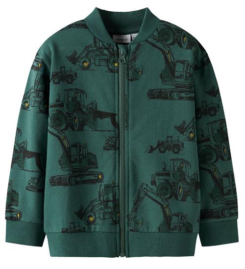 Name It Cardigan - NmmStorm - Bistro Green