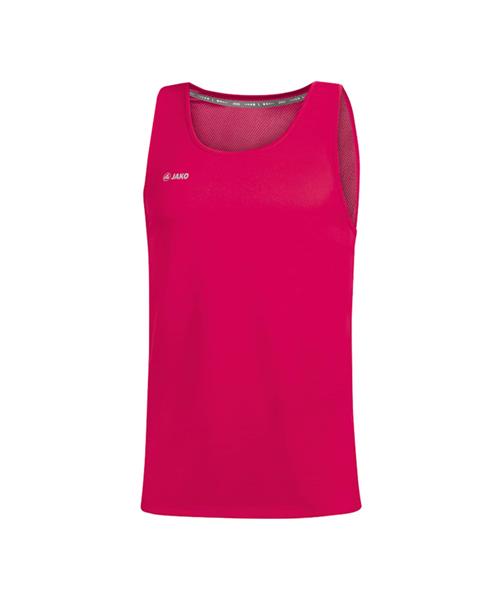 JAKO Funktionsskjorte 'Run 2.0'  magenta / hvid