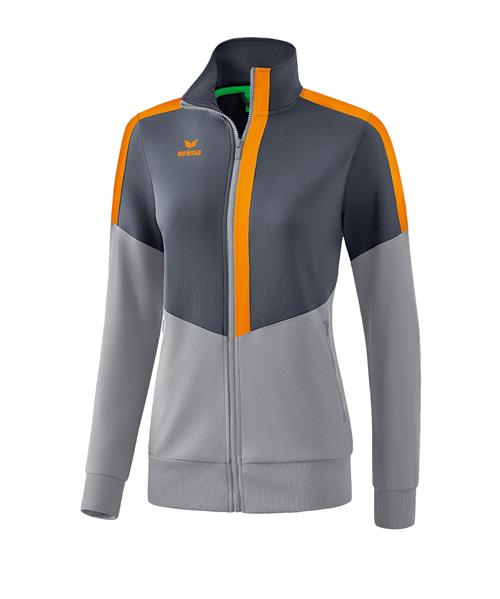 ERIMA Sportsjakke  grå / lysegrå / orange