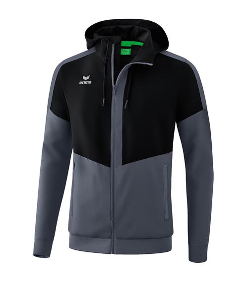 ERIMA Sportsjakke  grå / sort / hvid
