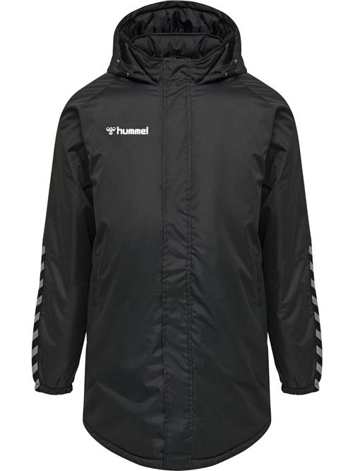 Hummel Sportsjakke 'Authentic'  grå-meleret / sort / hvid