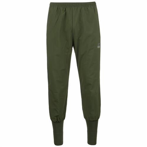 NIKE Sportsbukser  mørkegrøn / hvid