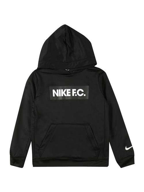 NIKE Sportsweatshirt 'FC Libero'  sort / hvid