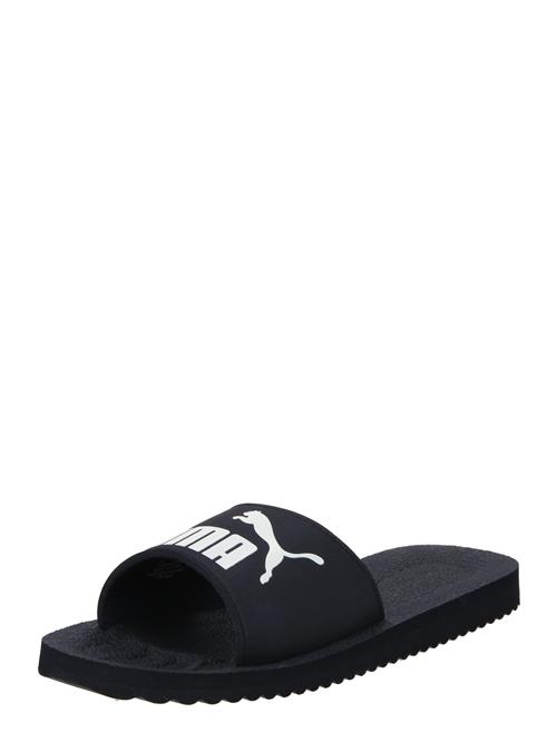 PUMA Pantoletter 'Purecat'  marin / hvid