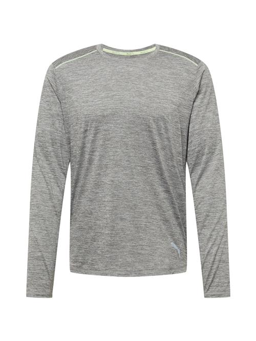 PUMA Funktionsskjorte  grå-meleret / pastelgrøn