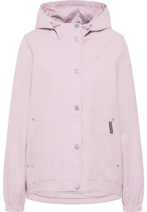 Schmuddelwedda Funktionsjakke 'Yuka'  sølvgrå / lys pink