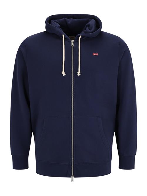 Levi's® Big & Tall Sweatshirt 'New Original Zip-Up Hoodie'  mørkeblå