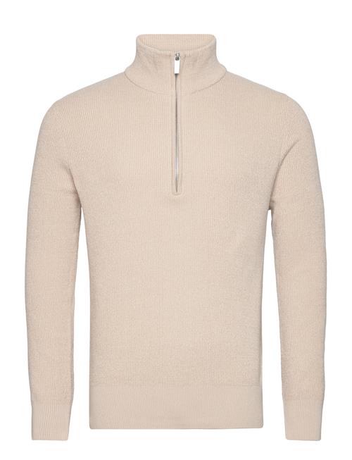 Slhrodney Ls High Neck Half Zip Selected Cream
