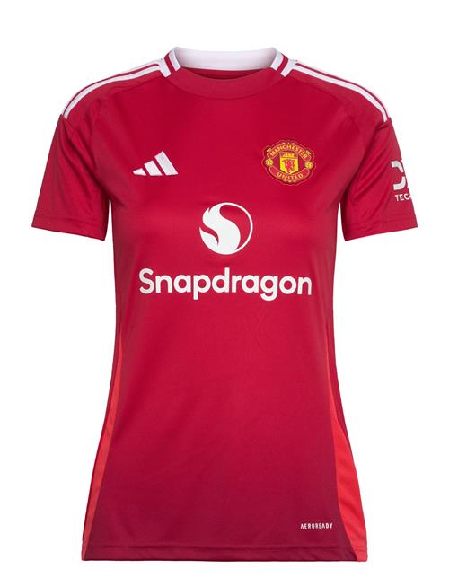 Mufc H Jsy W Adidas Performance Red