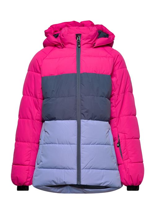 Ski Jacket - Colorblock -Quilt Color Kids Pink