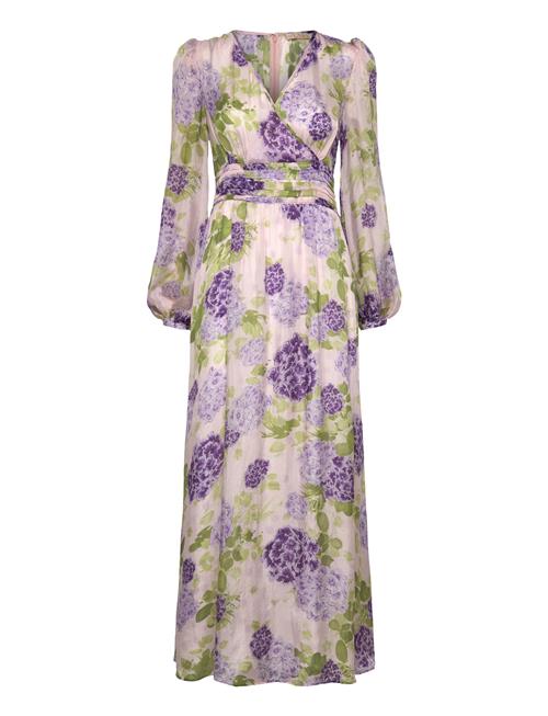 Cupro Tieband Gown By Ti Mo Purple