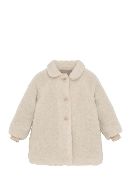 Coat Wool Teddy W. Lining Huttelihut Cream