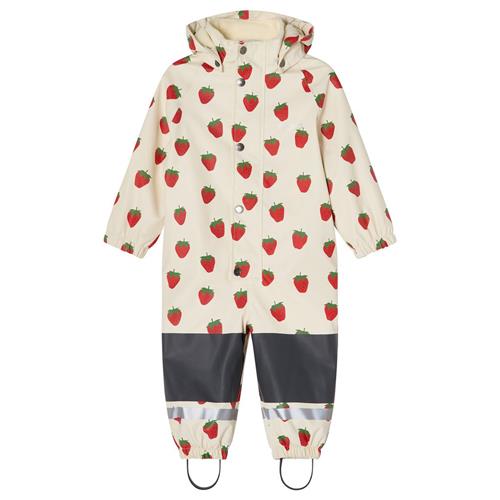 Kuling Douglas Foret Regndragt Strawberry 86/92 cm Rain Hvid  86/92 cm  unisex
